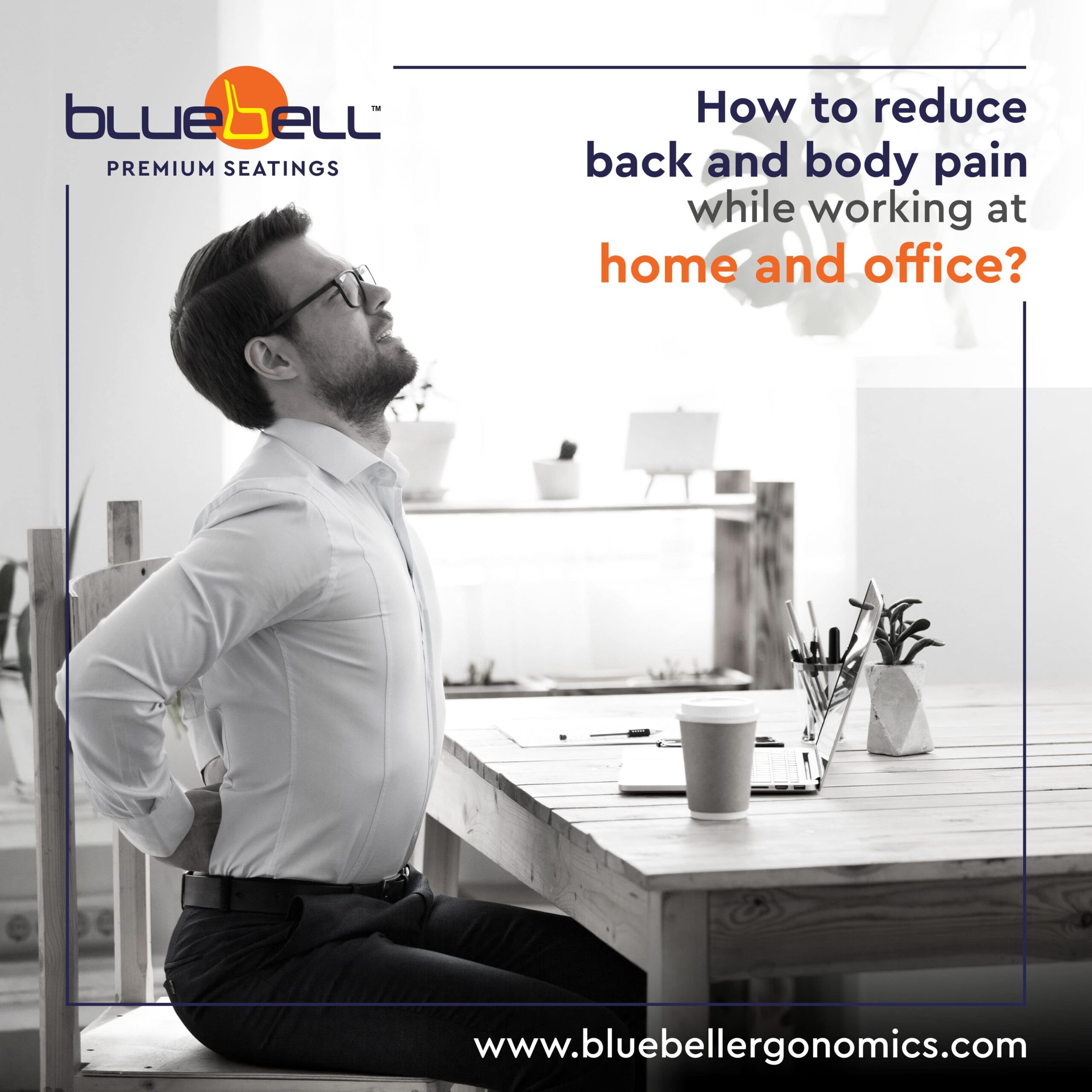 How to reduce back pain while working at home and office